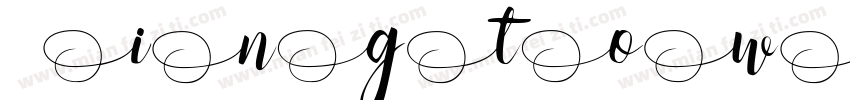 Ringtown Alt 1字体转换